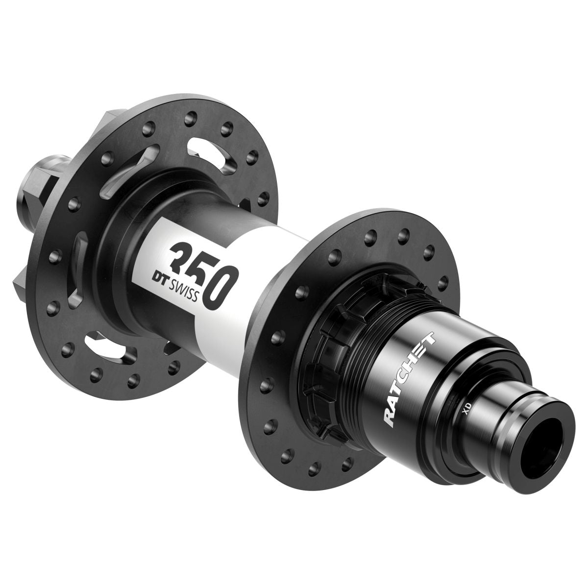 DT SWISS Hub 350 Bended spokes Rear