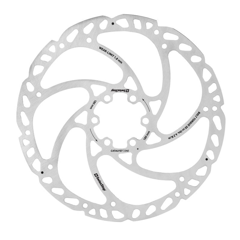 SWISSSTOP Rotor Catalyst One 6 bolt 180
