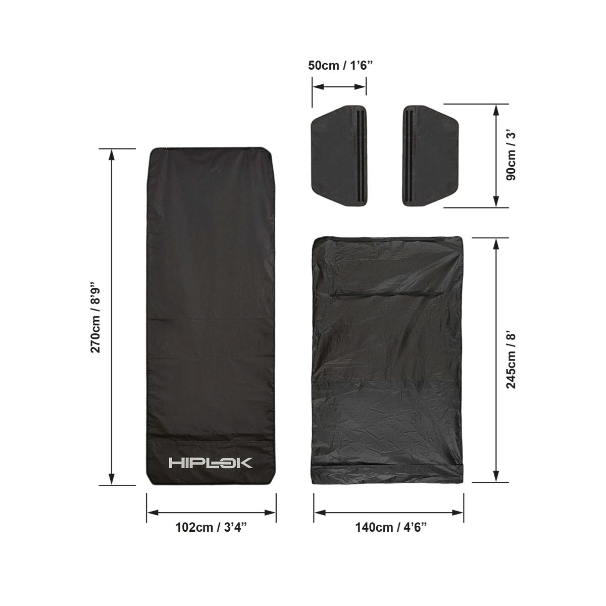 HIPLOK Accessories Rideshield Car and