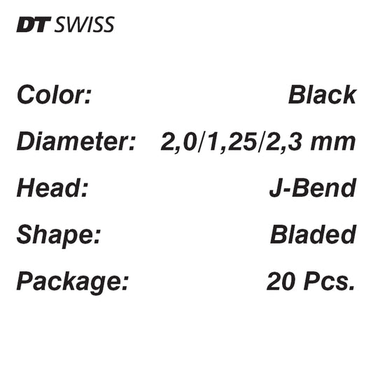 DT SWISS Spokes DT Aero Comp 20-pack