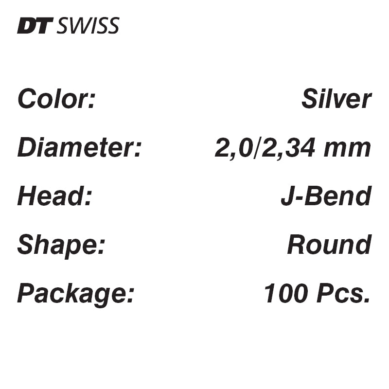 DT SWISS Spokes DT Alpine 100-pack
