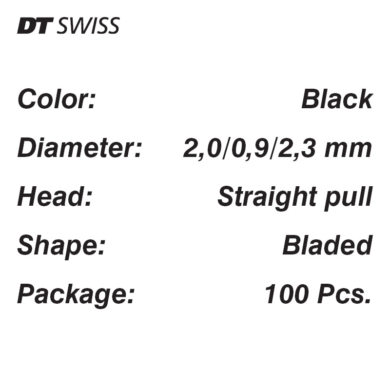 DT SWISS Spokes DT Aerolite 100-pack