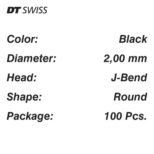 DT SWISS Spokes DT Champion 100-pack