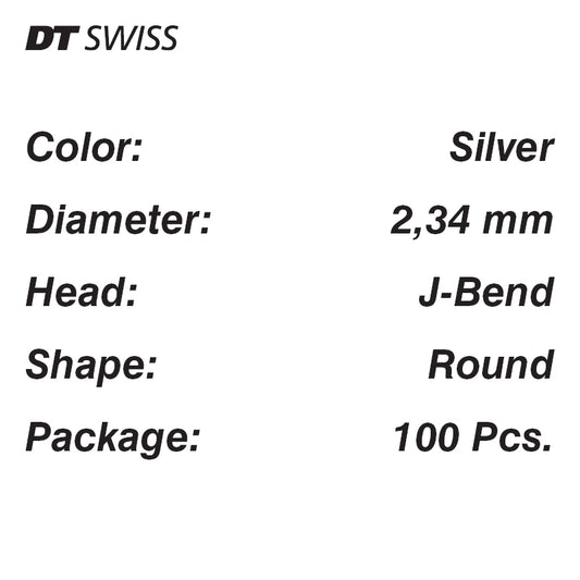 DT SWISS Spokes DT Champion 100-pack