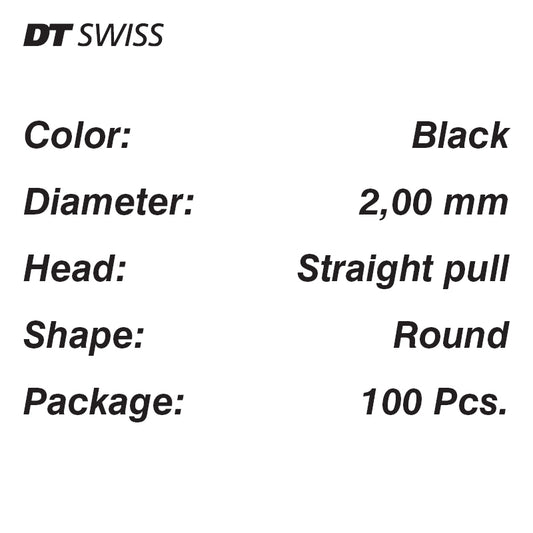 DT SWISS Spokes DT Champion 100-pack