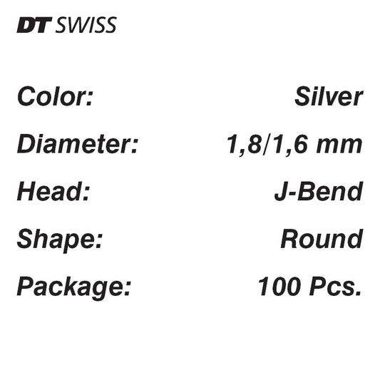DT SWISS Spokes DT Competition 100-pack