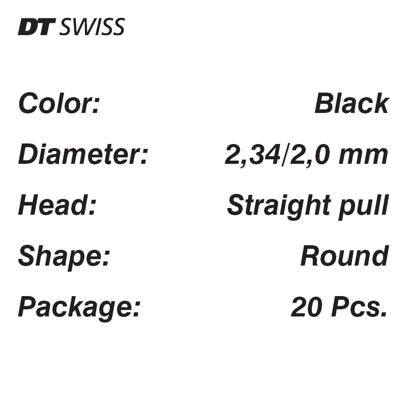 DT SWISS Spokes DT Hybrid1 20-pack