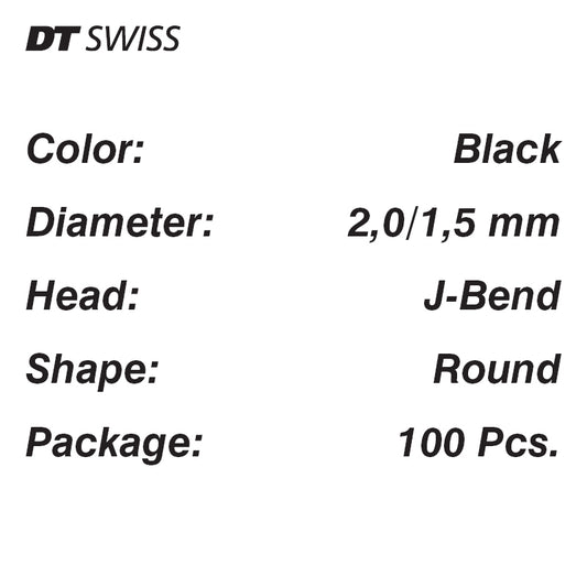 DT SWISS Spokes DT Revolution 100-pack