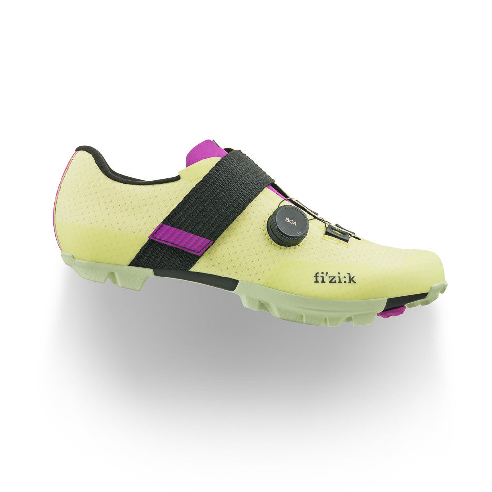 FIZIK Vento Ferox Carbon Lime/purple 42