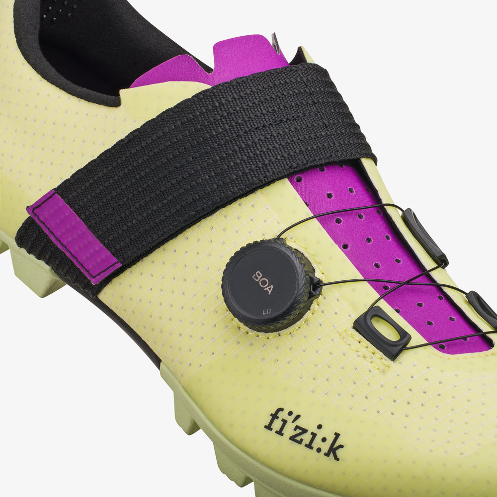 FIZIK Vento Ferox Carbon Lime/purple 43