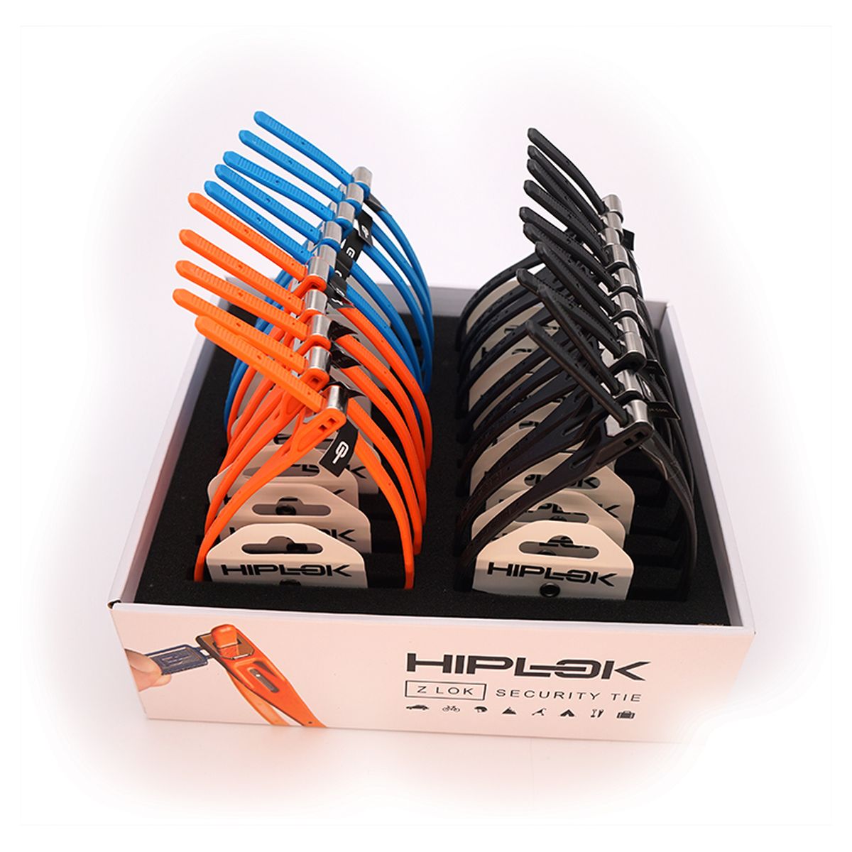 HIPLOK Z LOK, Multi pack Cable lock
