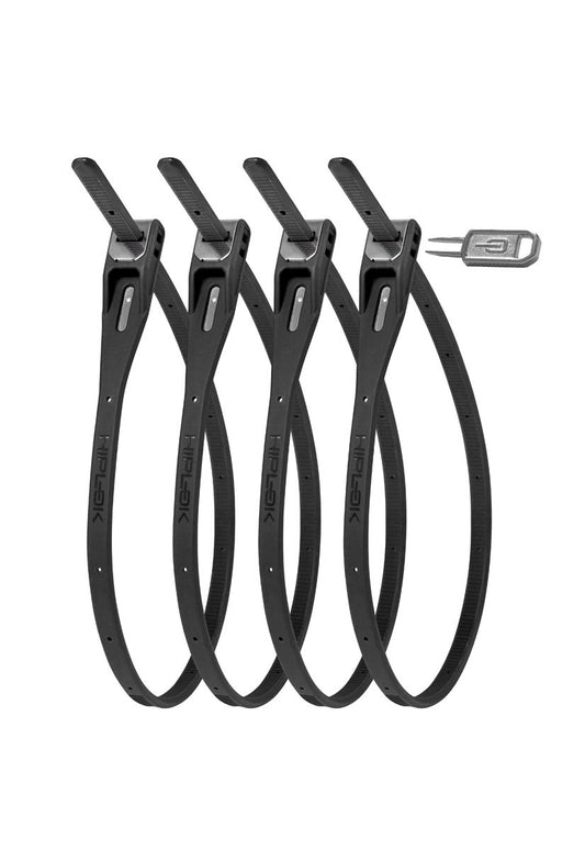 HIPLOK Z LOK, 4 pack Cable lock